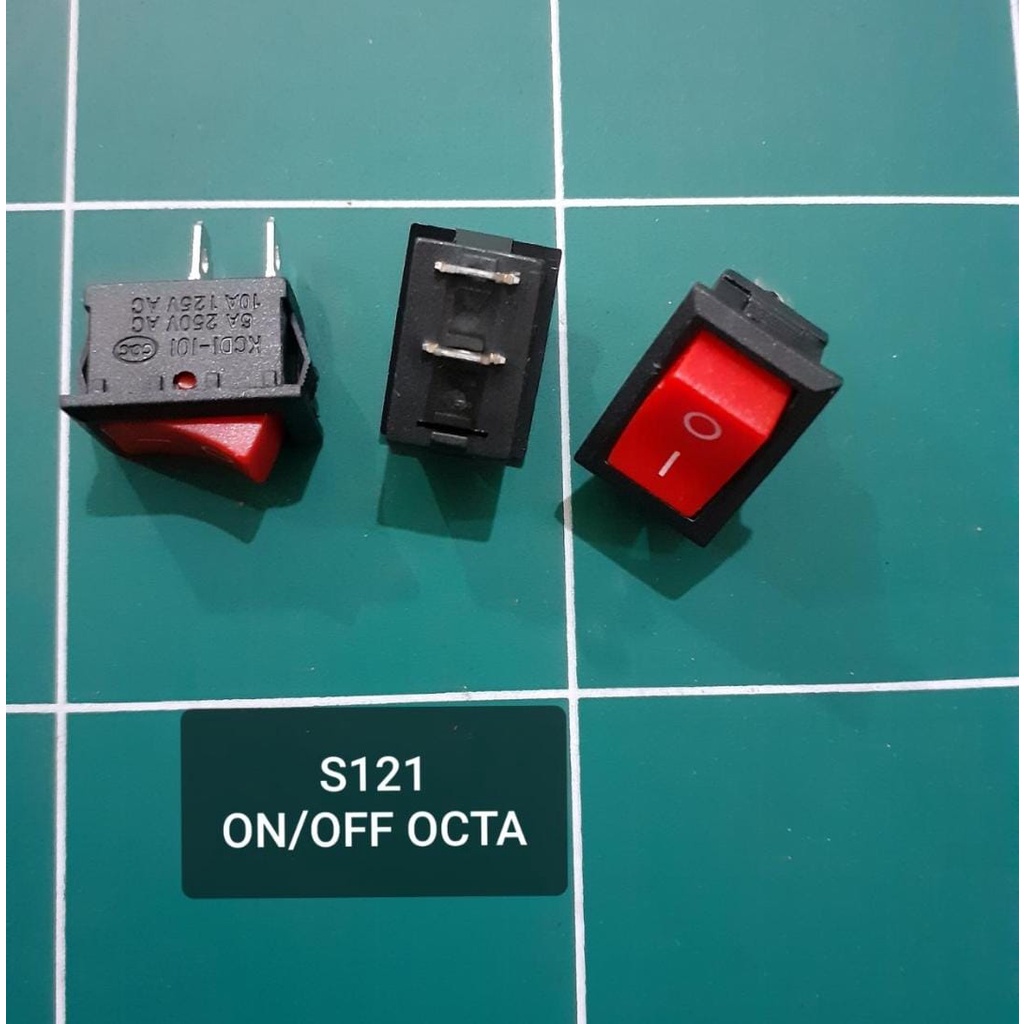 Tombol Switch On Off Saklar Mesin Potong OCTA RC-100 / RS 100