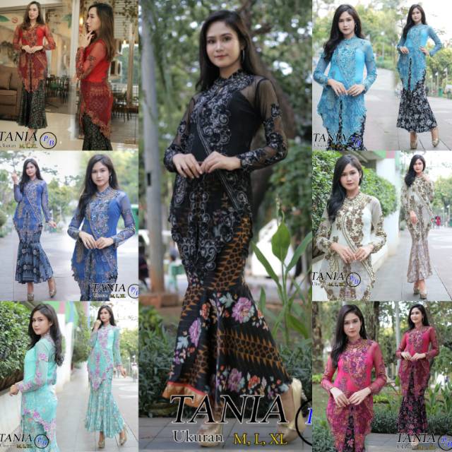 KEBAYA MODERN // SET KEBAYA TANIA // By Pelaminan Biru