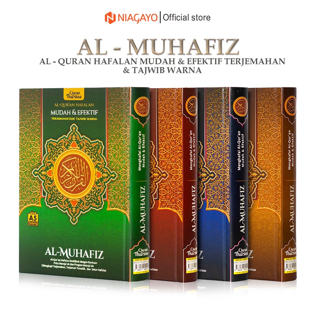 Jual Alquran Kecil A5 Hafalan Al Quran Terjemah Tajwid Warna Multiblok ...