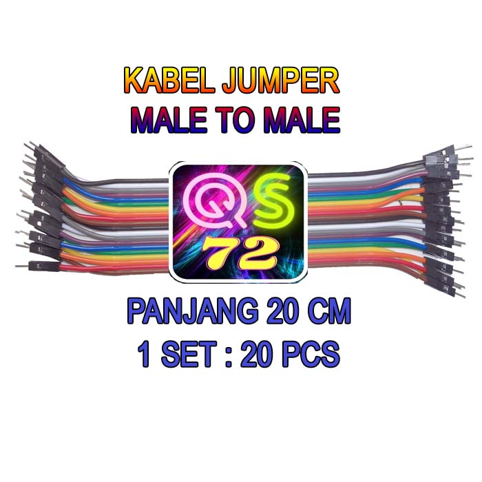 Kabel Jumper Male - Male Breadboard Arduino