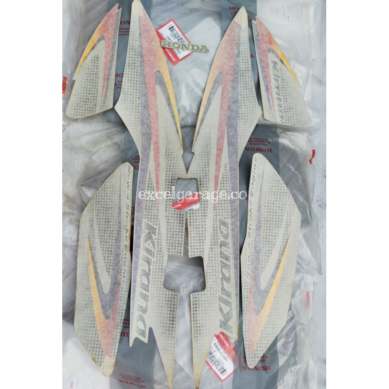 striping honda kirana silver original strepping lis polet stiker kirana
