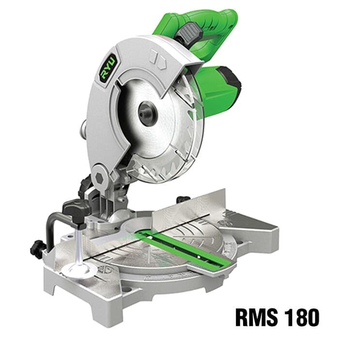 Miter Saw RYU RMS 180 - Mesin Potong Alumunium 7inch RYU RMS 180