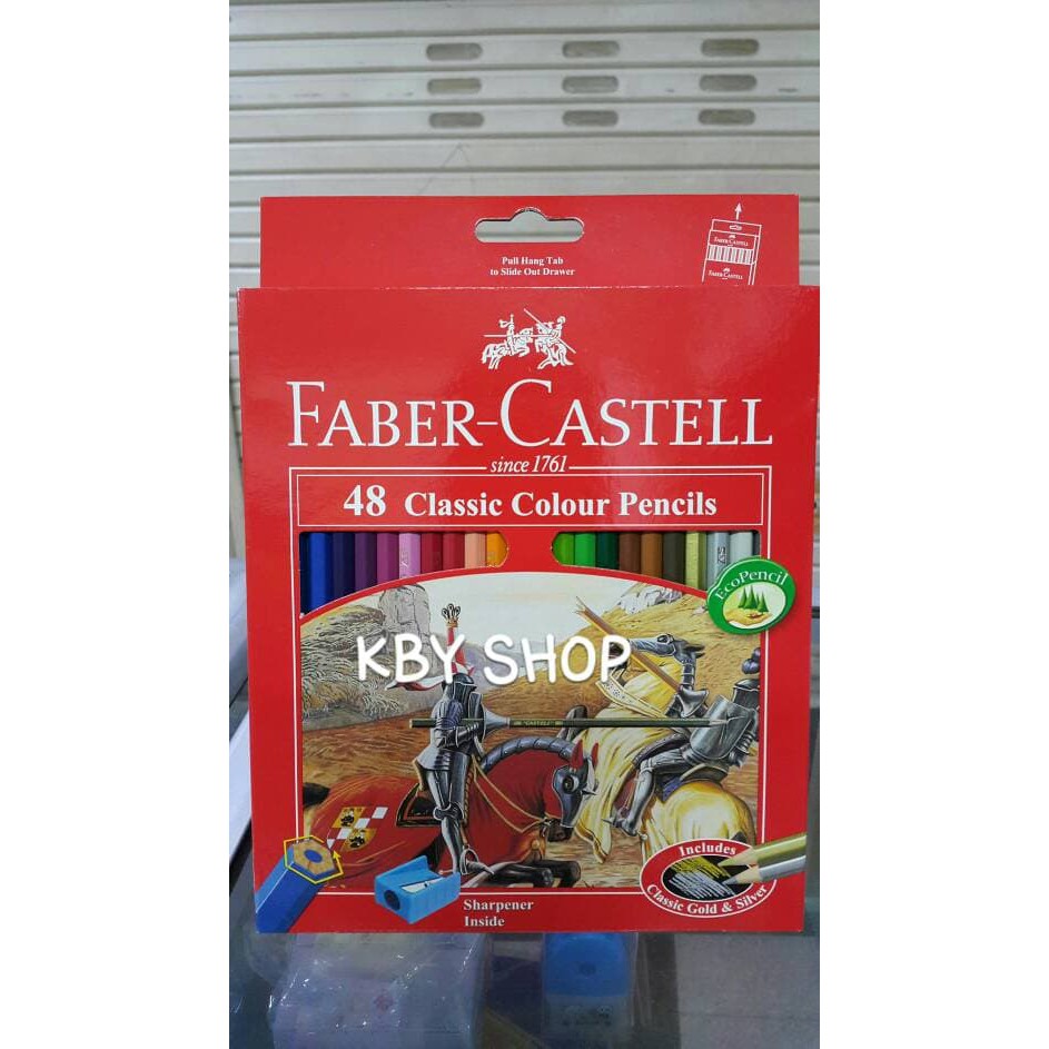

PENSIL WARNA FABER CASTELL 48 WARNA LONG