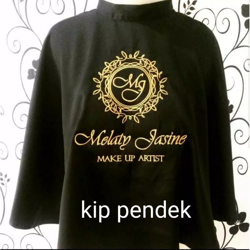 CAPE APRON PENDEK free BORDIRE LOGO