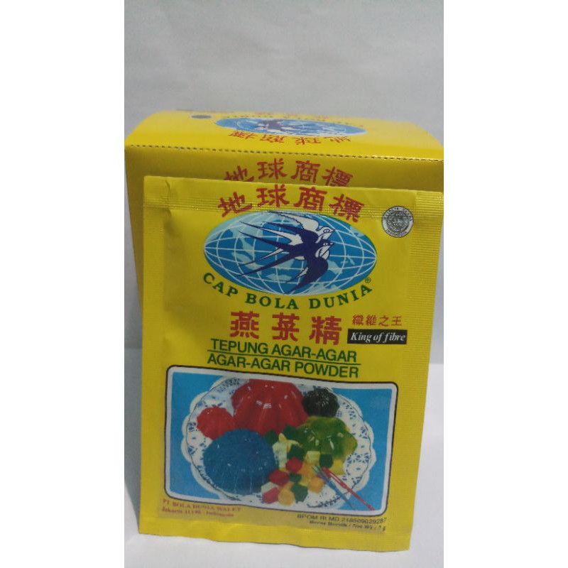 

Agar-agar Boladunia kemasan sachet 7gr