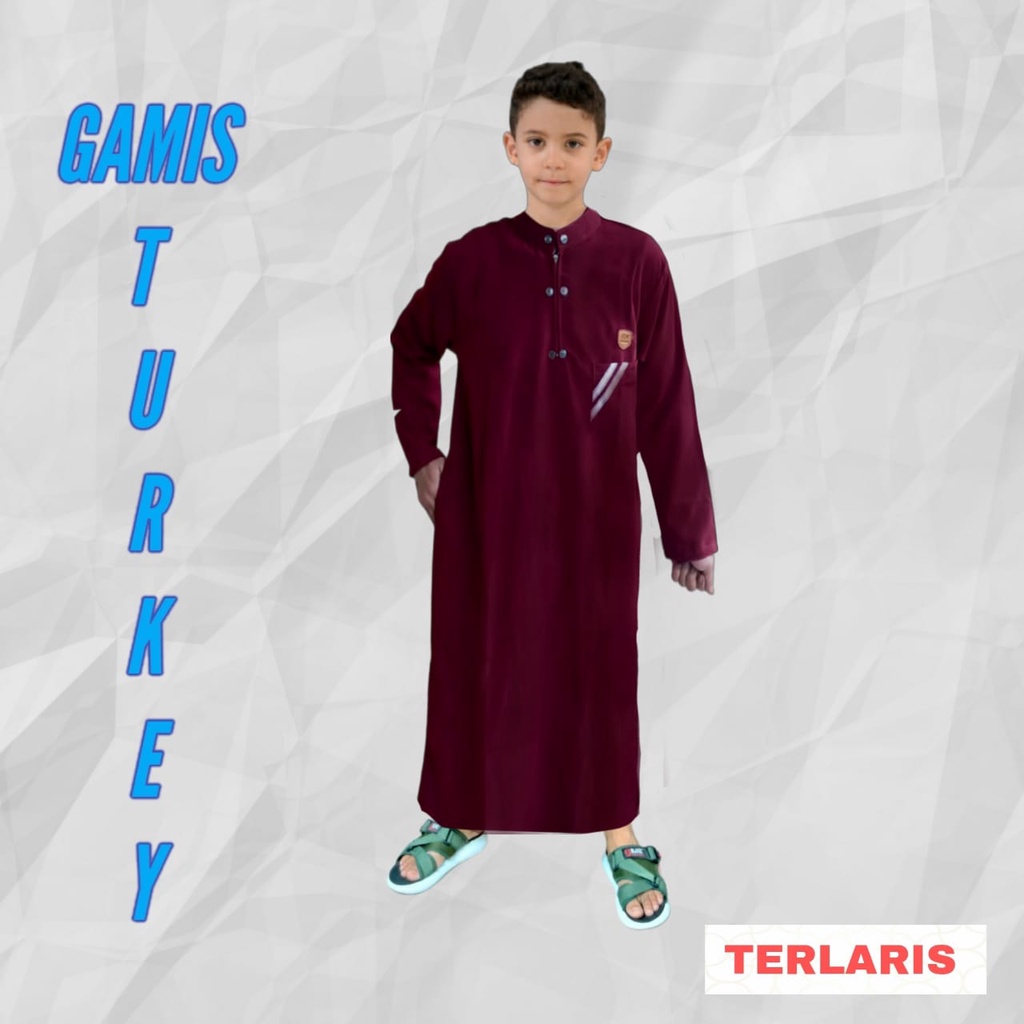 AR-RIZQI / gamis anak laki laki/gamis anak zaman new/baju muslim anak