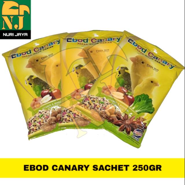 

EBOD KENARI SACHET 250GR