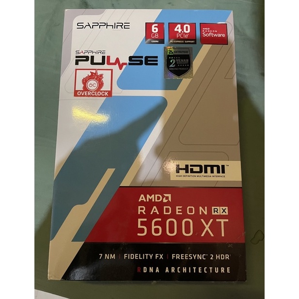 VGA Sapphire RX 5600 XT Pulse