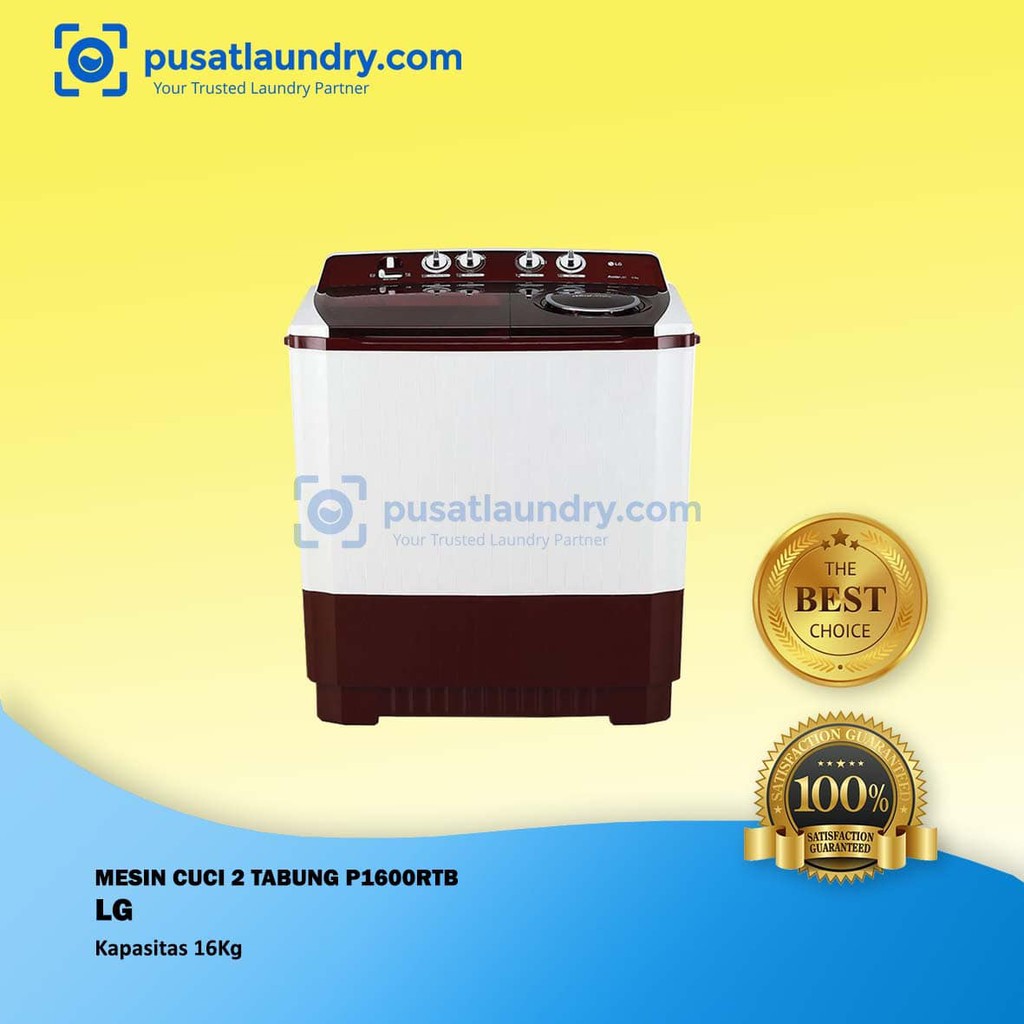 Mesin Cuci Washer LG P1600R 16 Kg Dua Tabung