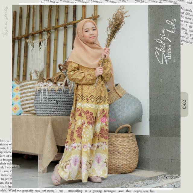 GAMIS SARIMBIT GAMIS ANAK DAN IBU SHIDQIA C02 ZIZARA