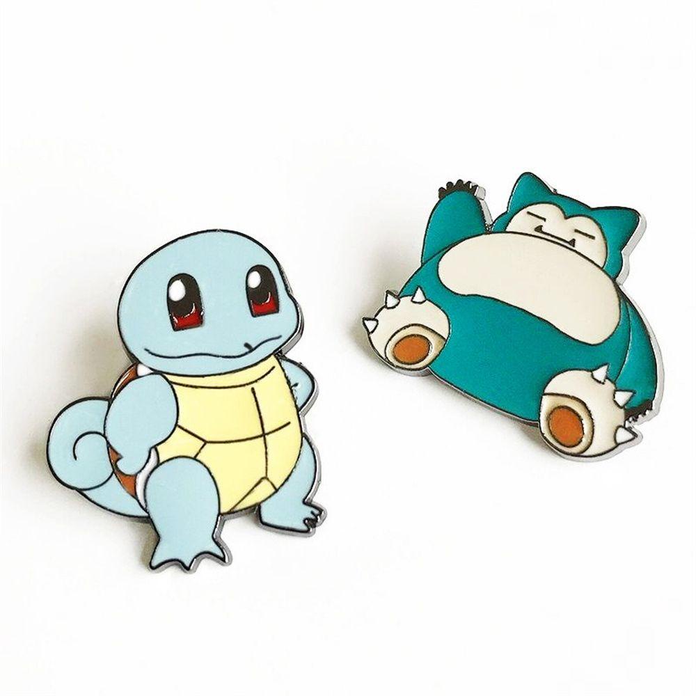 Agustina Pokemon Bros Fans Sekitar Fans Hadiah Anime Pikachu Psyduck Genger Pin Logam