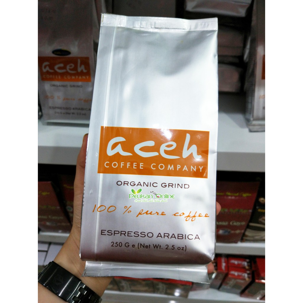 

Kopi Aceh Coffee Company Espresso Arabica Gayo 250 gram