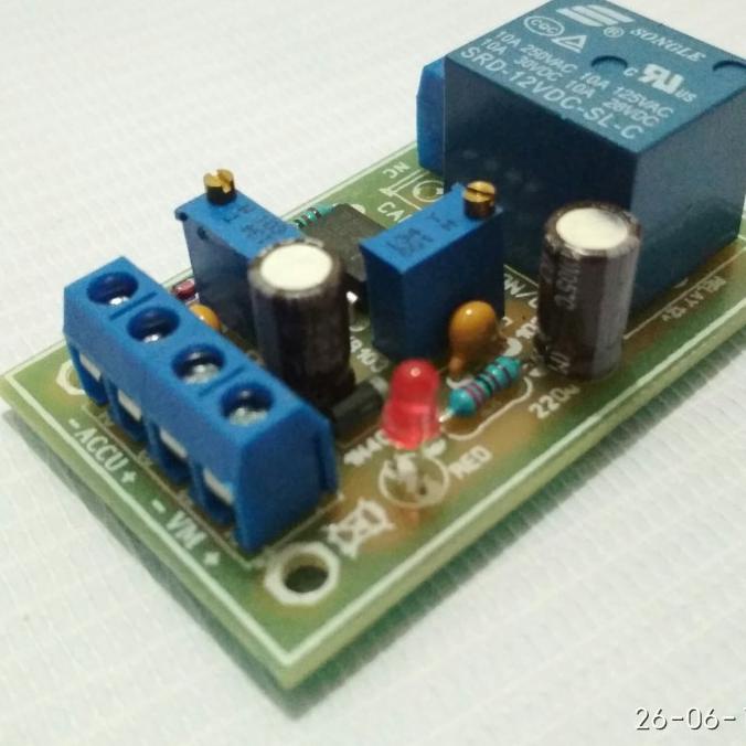 BISA COD Modul Kit Charger Accu / Cas Aki 12V Otomatis Up to 150A