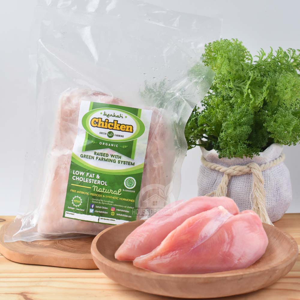 

Ayam Berkah Organik Frozen Chicken Fillet Paha / Paha Ayam Organik