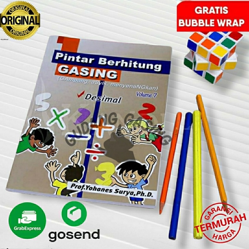 Buku Pintar Berhitung GASING vol 7 Volume 7 KARANGAN Prof. Yohanes Surya