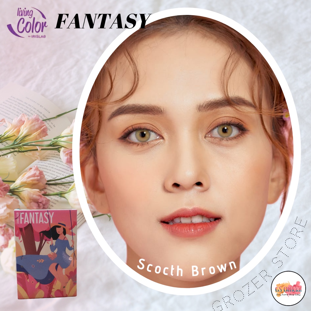 SOFTLENS LIVING COLOR FANTASY DIA. 14.40mm - MINUS ( - 0.50 S/D - 2.75 )