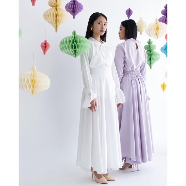 IWEARGRACIE - RAYA IN PASTEL COLLECTION - ARIA SET / SETELAN MUSLIM WANITA / SETELAN ROK MUSLIM