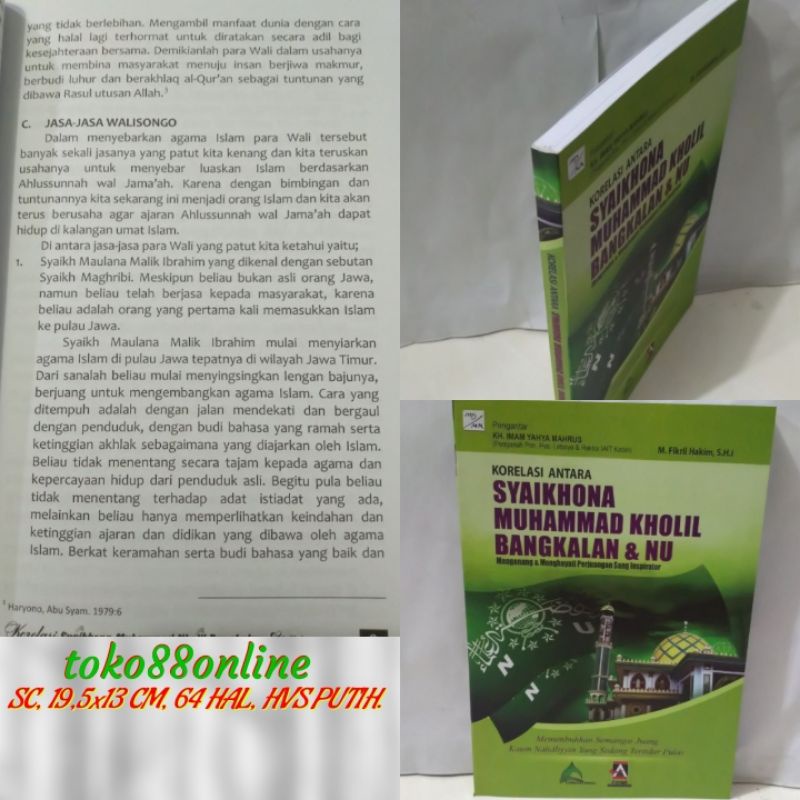 

KORELASI ANTARA SYAIKHONA MUHAMMAD KHOLIL BANGKALAN & NU