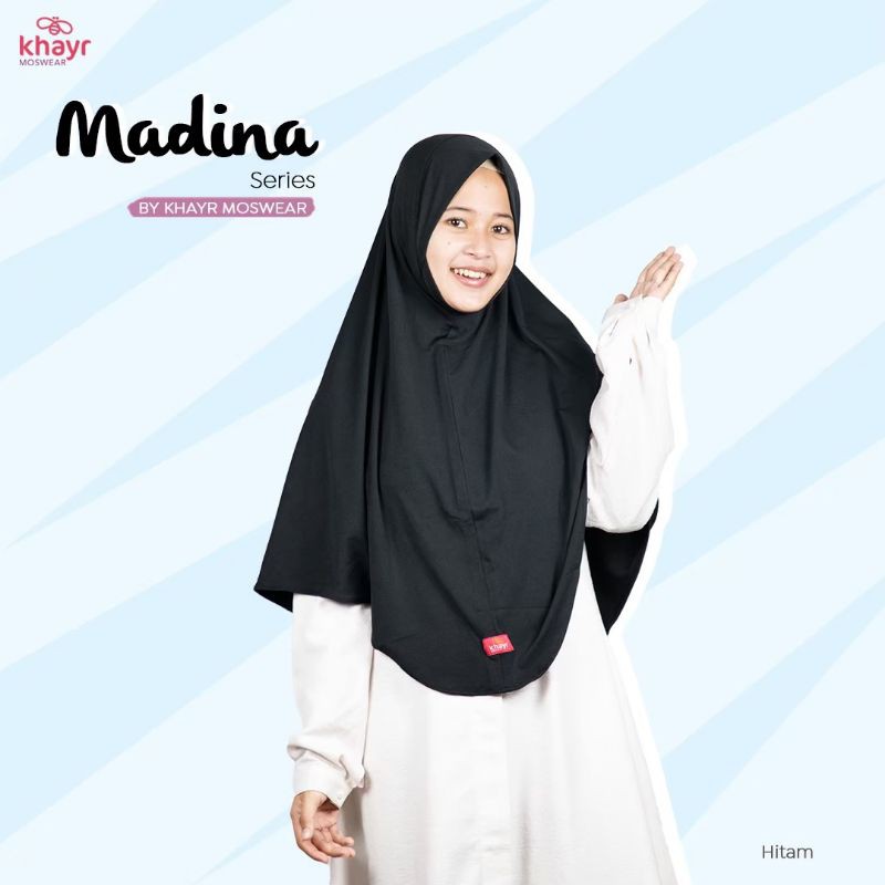 Madina (hijab dagu) by Khayr Moswear