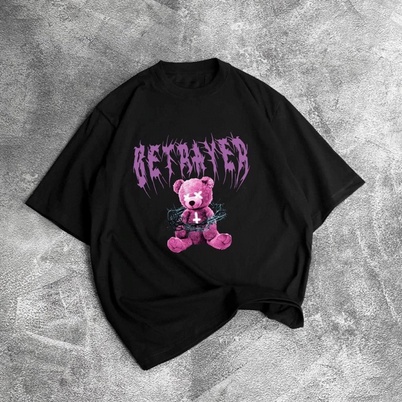 KAOS OVERSIZE BETRAYED // OVER SIZE T- SHIRT