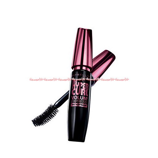 Maybelline Hyper Curl Volum Express Maskara Lentik Mascara Maybelin Waterproof