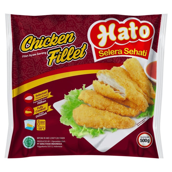 

Hato Ayam Fillet Goreng 500gr