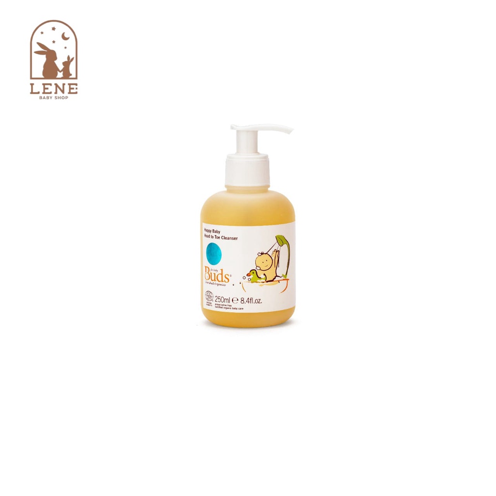 Buds Organics Happy Baby Head To Toe Cleanser 250ml