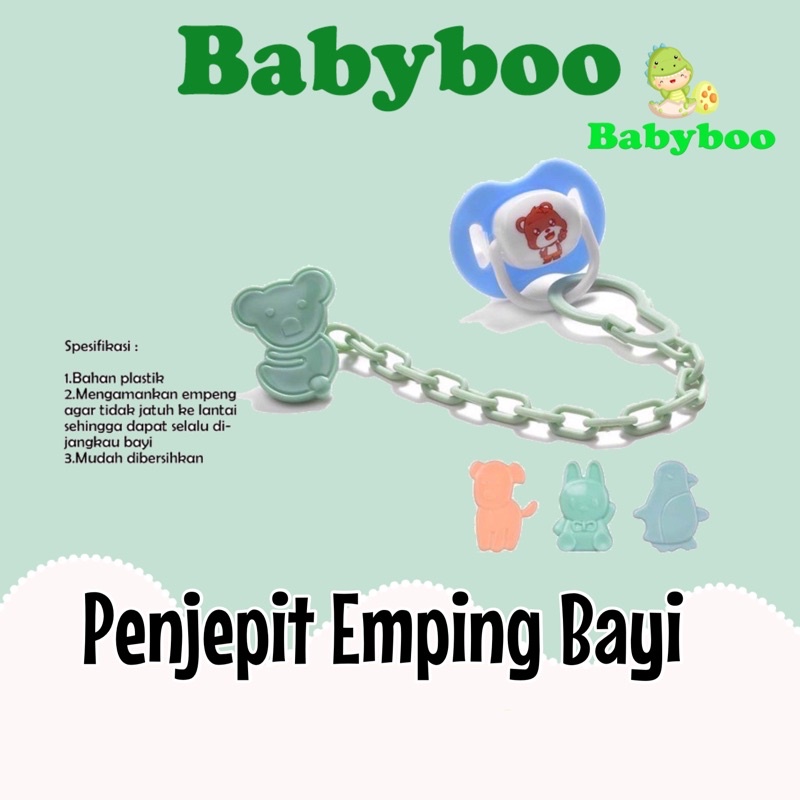 Penjepit Empeng Bayi/Penjepit Mainan Anak/Penjepit Teether Bayi