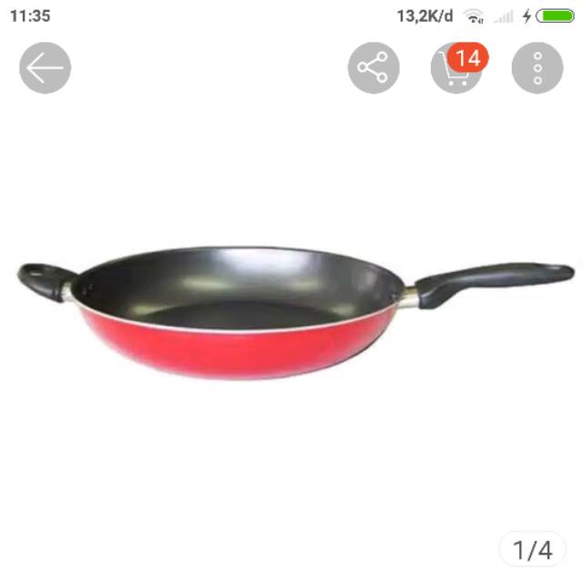 wajan teflon stir wok supra Rosemary 32 cm