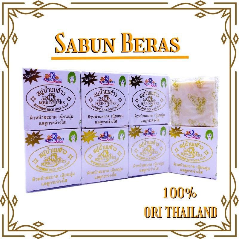 Sabun Beras Thailand K Brother Original/terlaris