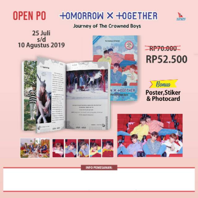 

Buku TOMORROW X TOGETHER Journey of The Crowned Boys