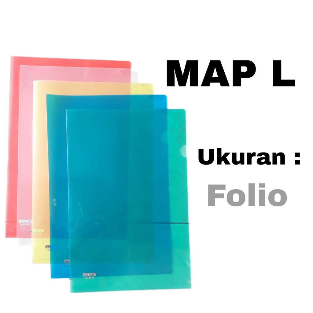 

Map Plastik Tipe L Ukuran Folio