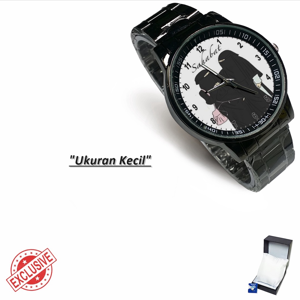 Jam Tangan Rantai Couple HIJAB MOTIF - 2 (Nice)