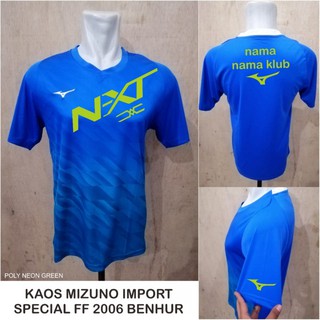 Baju badminton mizuno  2006 SPECIAL FF kaos  mizuno  