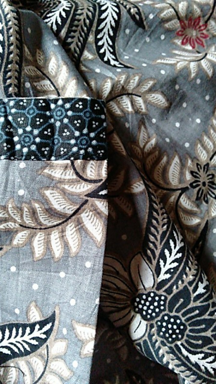 Batik Wanita Asj Sa Hrb026 Kenongo Kemeja Tosca Pendek