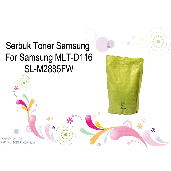 Serbuk Toner MLT D116 FOR USE IN LASERJET PRINTER M2825 2835 2875 2885