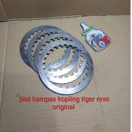plat kampas kopling tiger revo original