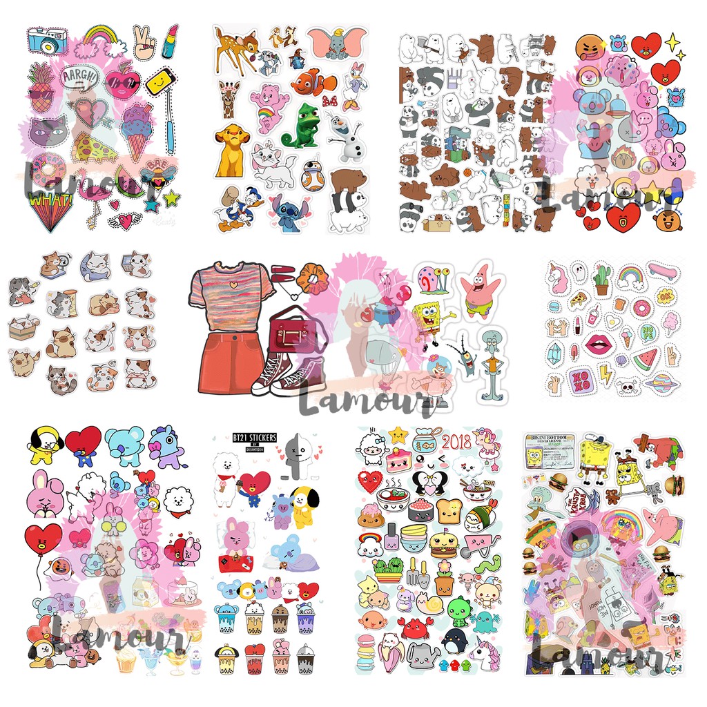 

STICKER LUCU DAN CUSTOM STICKER MURAH