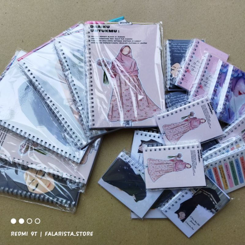 (Standard) NOTEBOOK SPIRAL BLACK LINES Part 2 COVER MOTIVASI / BUKU CATATAN HARIAN-5