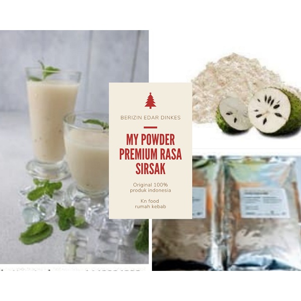 

1kg Premium Powder Rasa Sirsak.