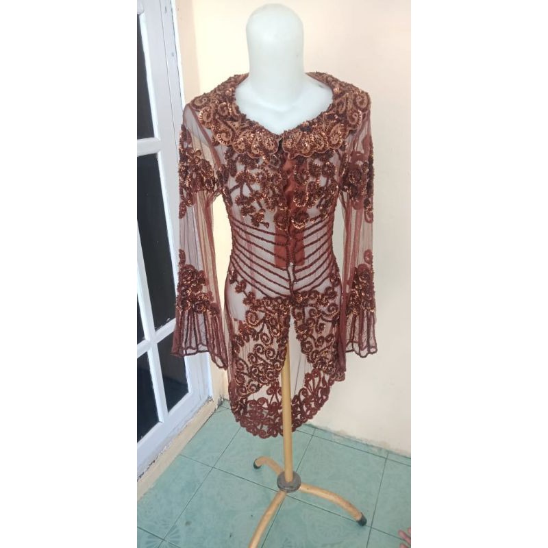 kebaya pengantin preloved / kebaya preloved/ kebaya / kebaya coklat / kebaya second