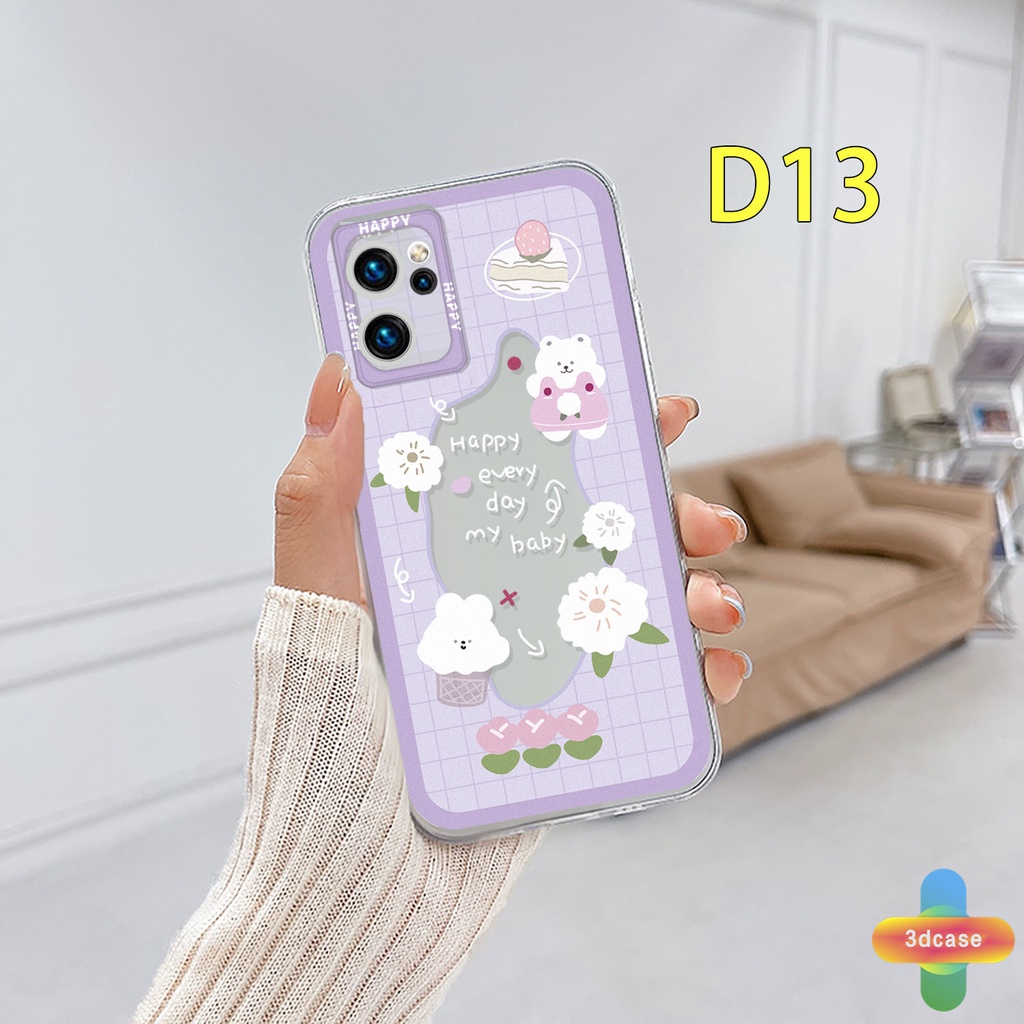 Case OPPO A15 A54 A5S A57 A3S A76 A96 A16 A95 A55 A7 A5 A9 A31 A53 A33 2020 A12 A1K A16E A16K A54S Reno 7 5 4 6 8 5F 5K 4F 4 5 06 Lite A74 A15S A52 A11K A92 A35 A11 A93 A32 A72 A94 A53S F19 F17 21 PRO A16S A77 A57S A57E Cute Bear Rabbit Back Cover