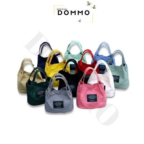 [IMPOR] DOMMO - D1089 ALICE BISA COD TAS IMPORT TAS KANVAS TAS BATAM TOTE BAG TAS CANVAS