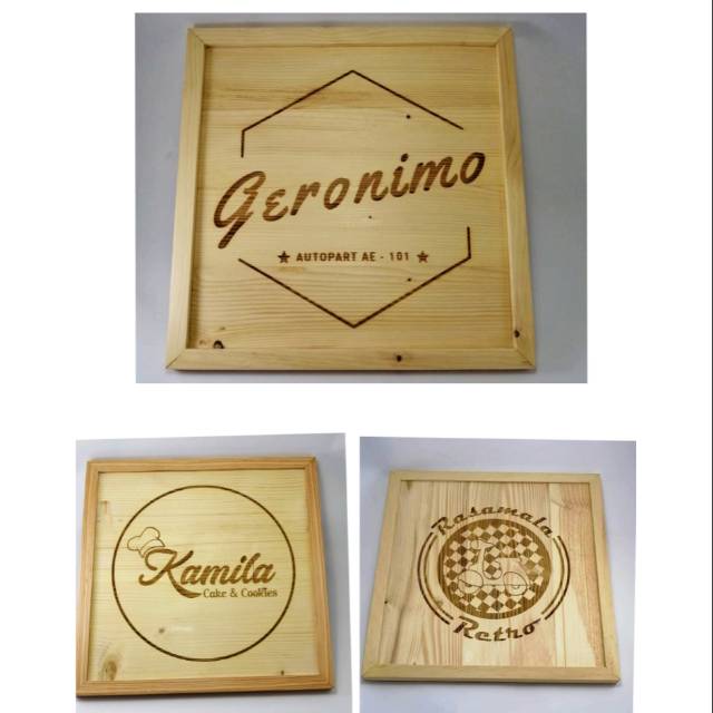 SIGNAGE BRANDING KAYU
