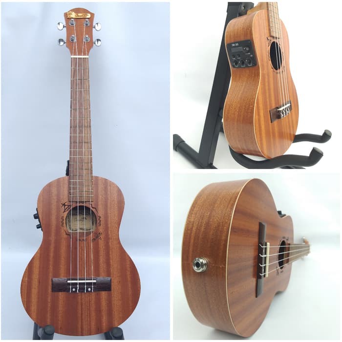 Ukulele Cowboy Tenor 26 Inch Elektrik Tuner Original