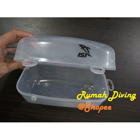 Kotak Masker Kacamata Selam Plastik Snorkeling Diving Mask Box IST
