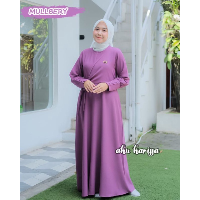 ORI AKU KARISSA // HILMA DRESS BY AKU KARISSA // DRESS POLO LINEN // GAMIS MUSLIMAH