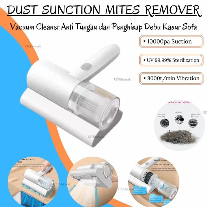 Vacuum Cleaner Penyedot/Sedot Kasur Sofa Vacum UV-C Tungau Hama Debu