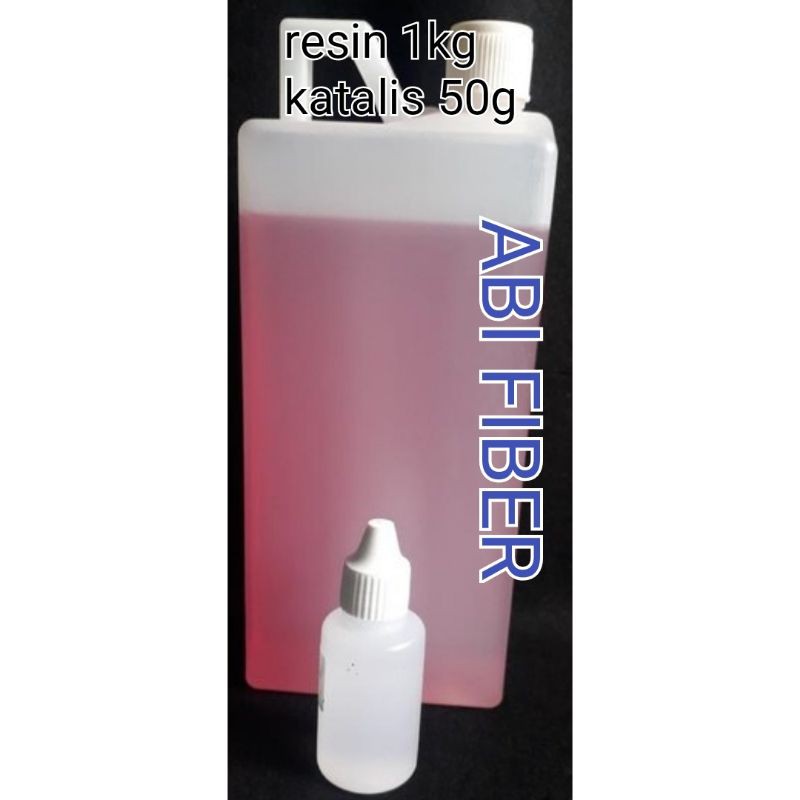 resin shcp merah + katalis