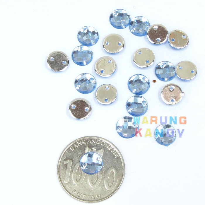 Diamon Akrilik Bulat 8mm ECER 100pc